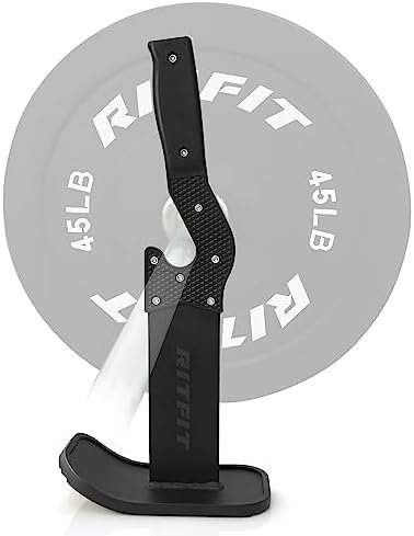RITFIT Deadlift Jack/Barbell Jack Unload 660LB Barbell Stand Bar With Non-slip Handle and Base,Perfect for Deadlift Exercises and Powerlifting Loading&Unloading Barbell Plates 25 41WEU4FMzzL. AC