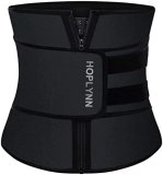 HOPLYNN Neoprene Sweat Waist Trainer Corset Trimmer Shaper Belt for Women