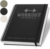 The Ultimate Fitness Journal for Tracking and Crushing Your Gym Goals – Detailed Workout Planner & Log Book For Men and Women – Great Gym Accessories With Calendar, Nutrition & Progress Tracker