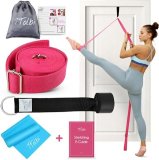 Door Leg Stretcher: Stretching with Leg Flexibility Trainer, Dance Equipment: Splits Trainer Bands for Stretching in Ballet, Cheerleading, Gymnastics, Cheer Stuff, Door Stretch Strap